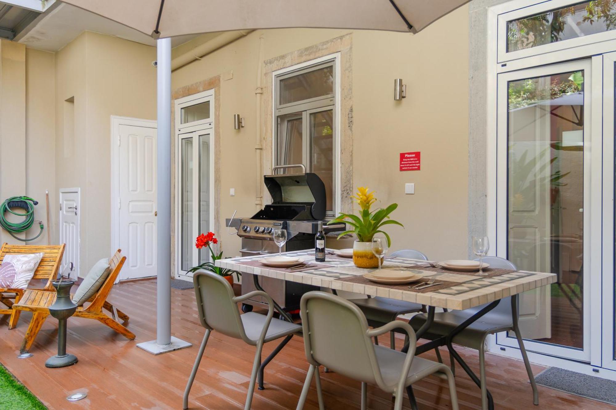 Lisbon Garden Retreat Apartment Екстериор снимка