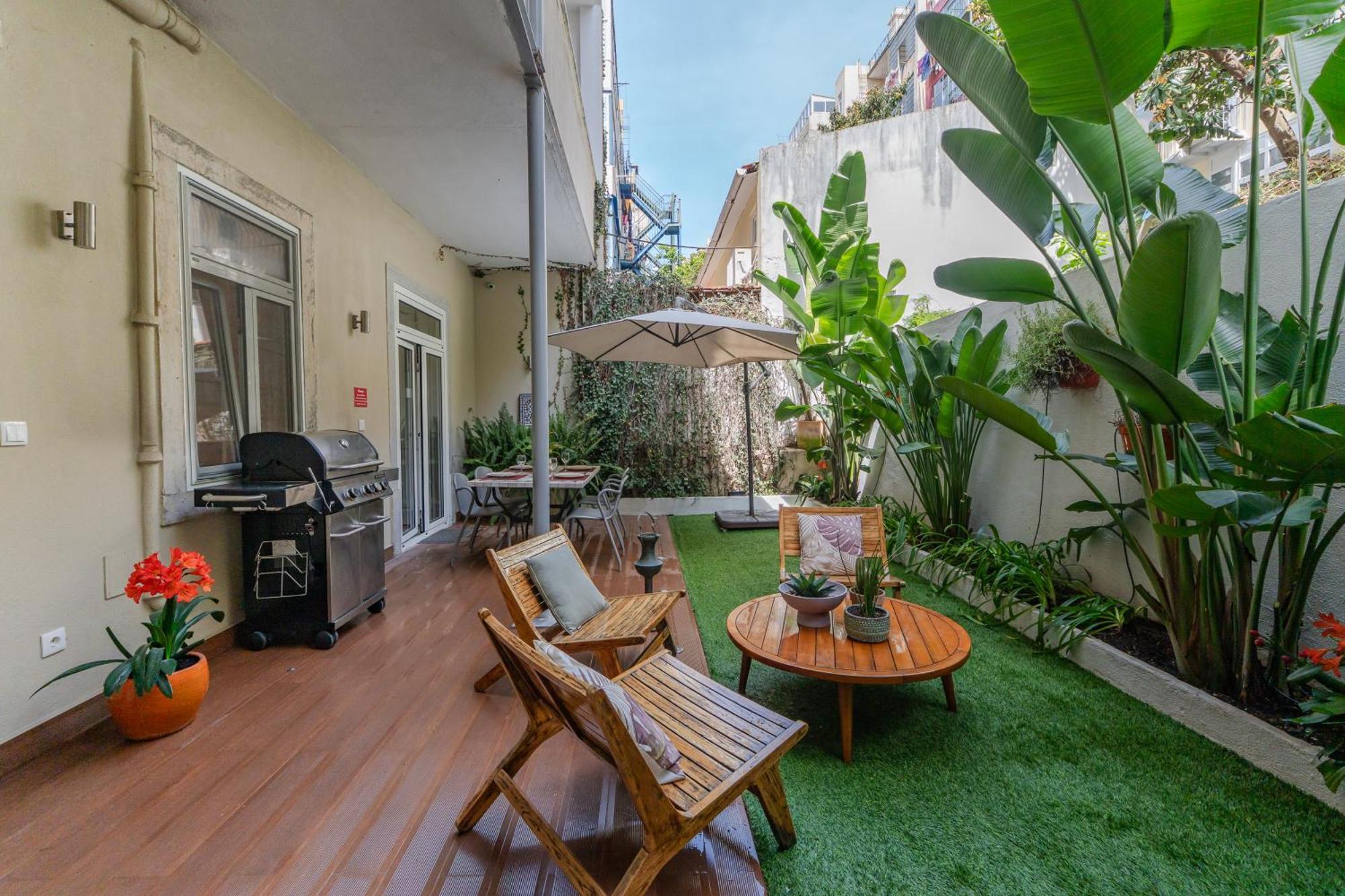 Lisbon Garden Retreat Apartment Екстериор снимка