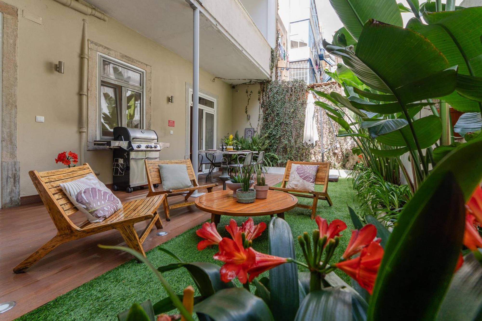 Lisbon Garden Retreat Apartment Екстериор снимка